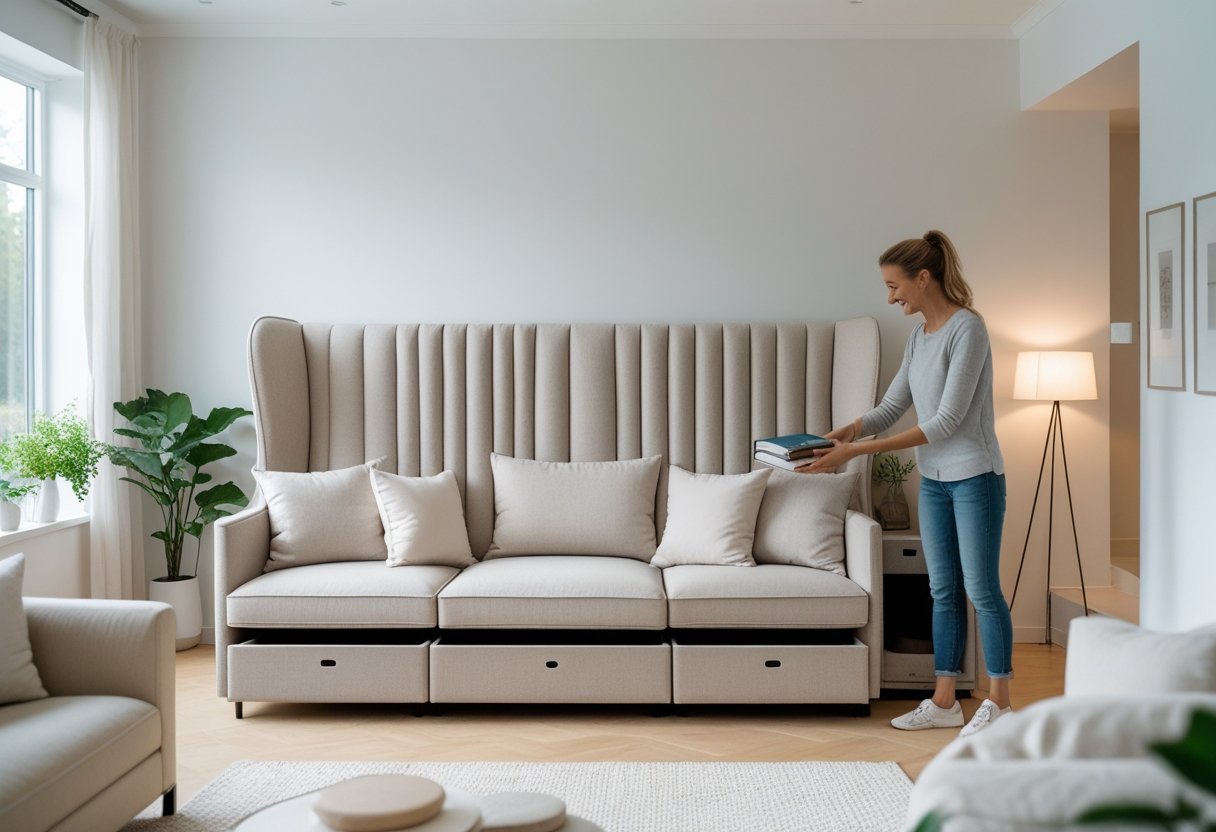 Sådan skaber du et stilfuldt og funktionelt hjem med gavlpuder og sofa med opbevaring løsninger